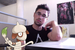 dirty-policeman:  okay here’s a pic of me ‘n my new studio ft. my IDIOT ASSISTANT