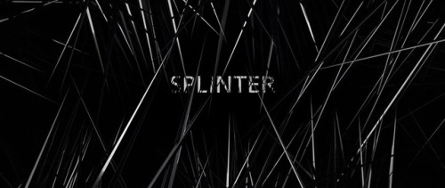 detectiveashcroft: somemoviemoments: Splinter Toby Wilkins 2008 “It Will Get Under Your Skin&h