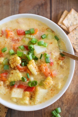 foodffs:  Vegan Corn ChowderReally nice recipes.