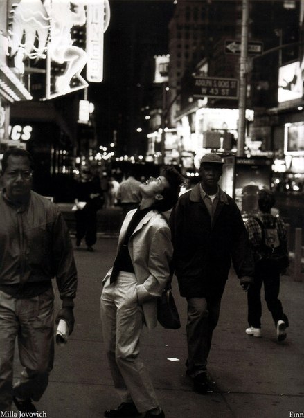 grimly-fiendish:  girls-will-be-boys:  Milla Jovovich Vogue Italia February 1997