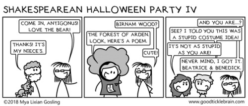 goodticklebrain:It’s that time of year again! Have you got your Shakespearean Halloween costume read
