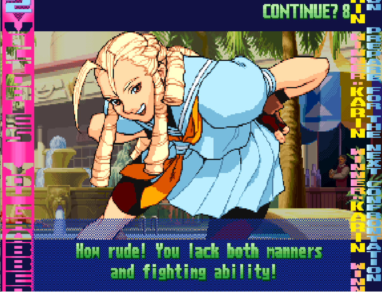 Street Fighter Alpha 3 - Karin Move List 