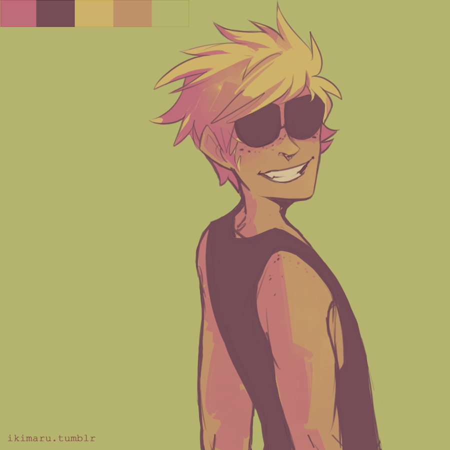some striders and color palettess