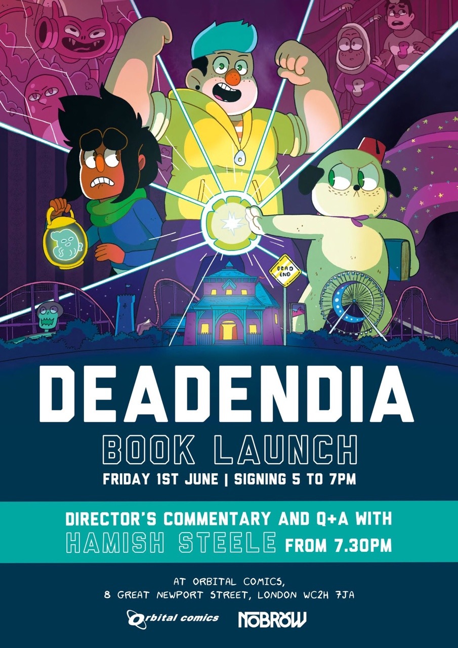 hamishsteele: hamishsteele:   💥 DEADENDIA LAUNCH NEWS 💥  On Friday 1st June,