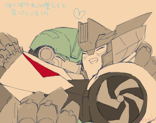 zeroble:  ホイボケらくがき   Such cuties!