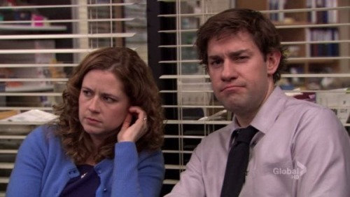 lowlax111:  My life is a series of Jim Halpert reaction faces. 