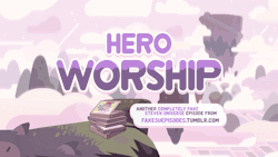 fakesuepisodes:  Hero Worship When the Gems save Fish Stew Pizza from destruction, Jenny sees Amethyst in action and becomes inspired to be more like her. Amethyst feels flattered to be idolized by someone, but when Jenny takes her hero worship a little