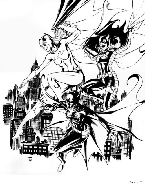 Batgirls / Daughters Of The Knight?Marcus ToDeviant ArtTwitterFollow!