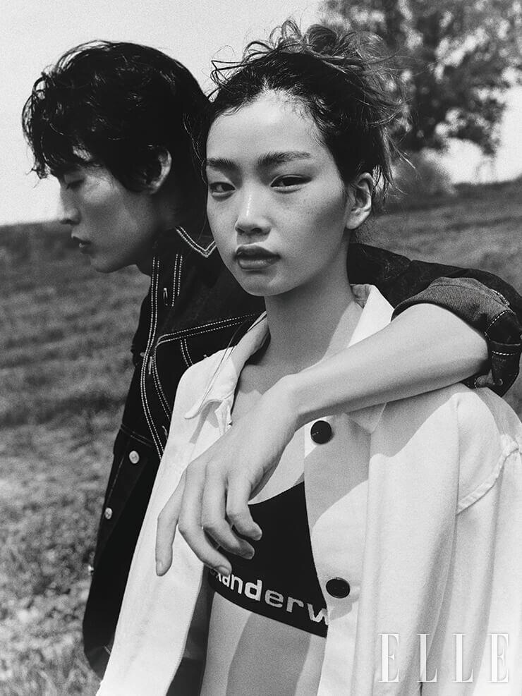 StyleKorea — Park Joo Hyung & Lee Seo Yeon for Elle Korea June...