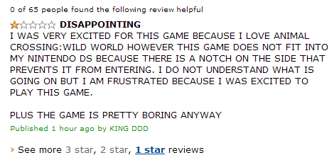 blackthorngym:  THIS PERSON ON AMAZON GAVE IT 1 STAR BECAUSE THEY HAVE THE WRONG