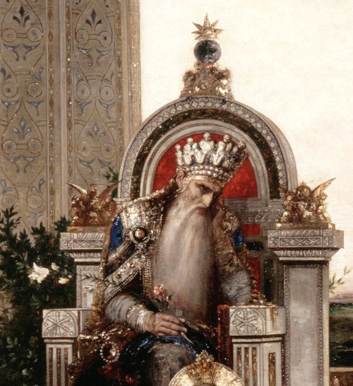 aqua-regia009: King David (Details), 1878 - Gustave Moreau  