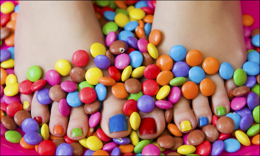 sony512:  mmmm, Candied toes my favorite