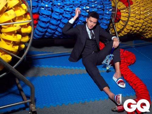 Porn Pics ning-zetao:  Ning Zetao for GQ July Issue