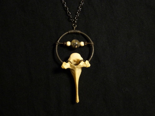 There are lots of new pieces of bone jewellery available in The Journeytree Etsy ShopAnd there’s sti