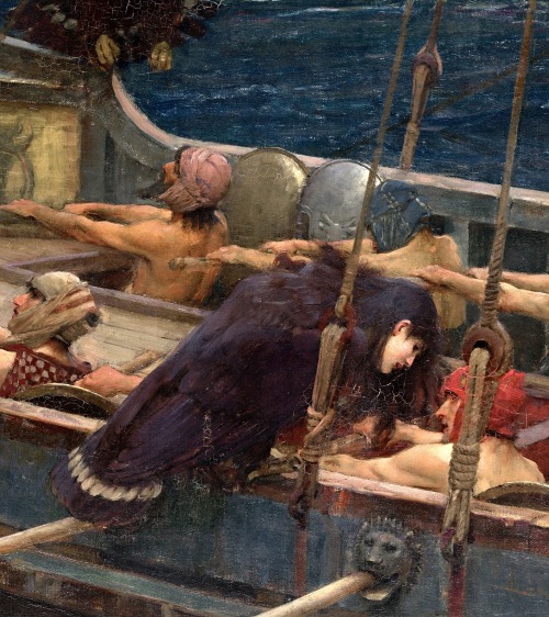 Ulysses and the Sirens (1891) by John William Waterhouse