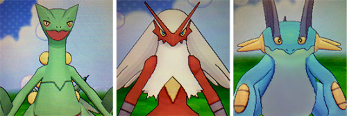 kingtonberry:   Starters 1996 - 2013 [Fully Evolved] | Inspired by this post: (x)                                
