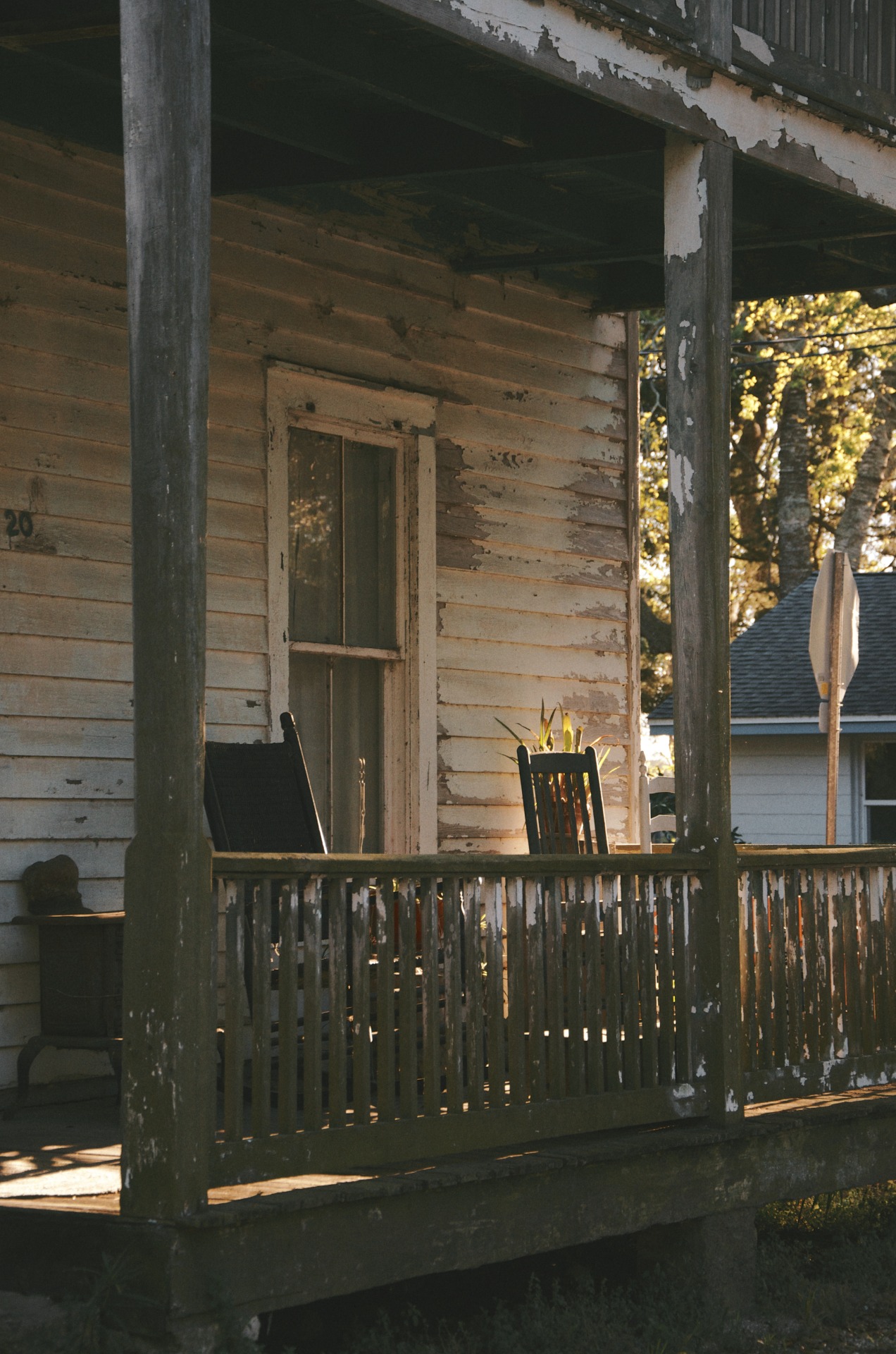 pspo: It’s hard to deny the appeal of a good porch. St. Augustine, Florida March,