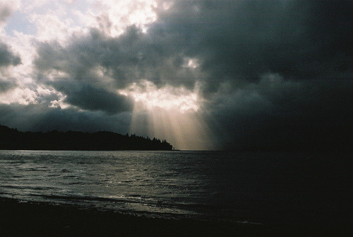 XXX present-fiction:  Light on Loch Eil (by George photo