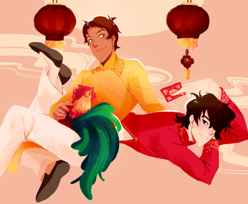 Lunar New Year, some new and old Klance Twitter doodles! °v°) Currently I am not satisfied with my s