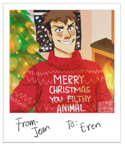 johannathemad:  Eren’s gonna love this xmas present 