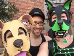 kato-pup:  Even More Folsom!    Ft. Pepper Pups &amp; Pollux, juniper-wolfe, and wiredmagick respectively. 