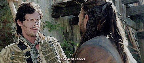 madisilverflint:Jrackhamaw: Wednesday - Favorite Relationship Charles Vane was my closest friend in 