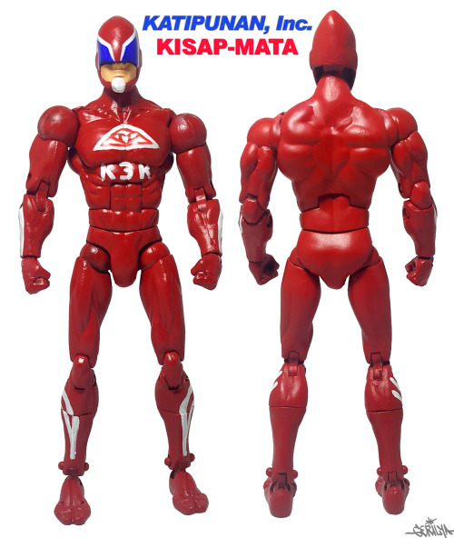 KISAP-MATACustom Action Figure by GerilyaCharacter by Gener Pedrina from the Katipunan Inc. comics s