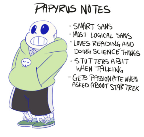 tomorobo-illust:Papyrus wakes up to a commotion and finds that his brother is split into six. Each