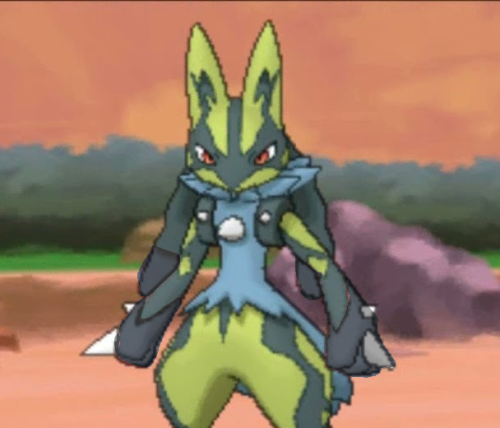 Colors Live - Shiny mega Lucario by Zanthor