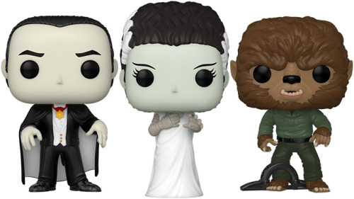 brokehorrorfan:Funko has announced Universal Monsters Pop figures that will be available exclusively