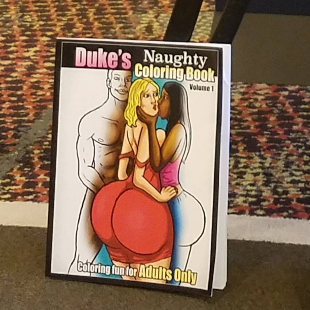Adult coloring book now available at the www.dukeshardcorehoneys.com store #adultcoloringbook