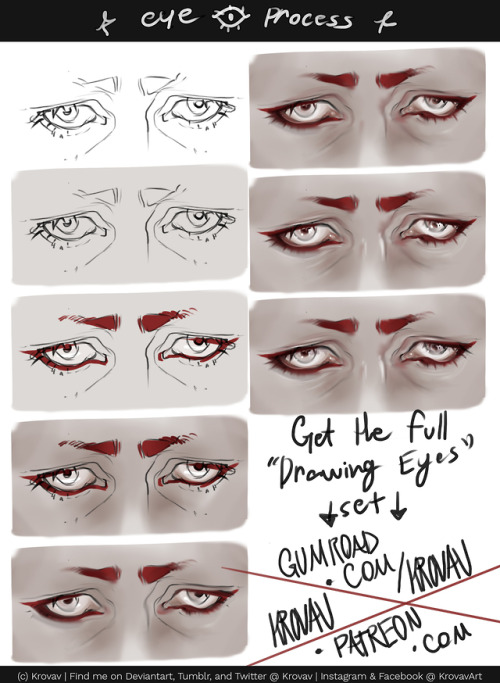   👁️  New eye tutorial available on my Patreon or through Gumroad  👁️  *Please credit me if you repost*