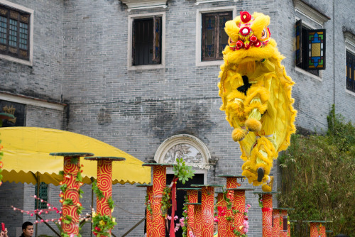 We attended the Lion Dance show in the Wong Fei-Hung section of the temple. Growing up we saw a few 