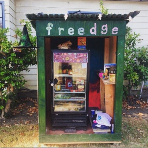 hater-of-terfs:Community Fridges (”Freedges”)One of many mutual aid tactics that’s blown up during t