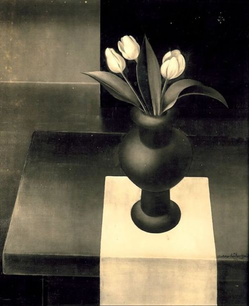 amare-habeo: Anton Raederscheidt  (German, 1892 – 1970) White Tulips, 1926