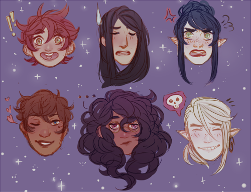 doodlesfromthebird:  Updating my background! It’s been a good two years since the last time, so I thought I’d up date and add more characters!