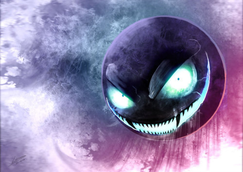 artworksforall:  The evolutions of gastly  by kokodriliscus