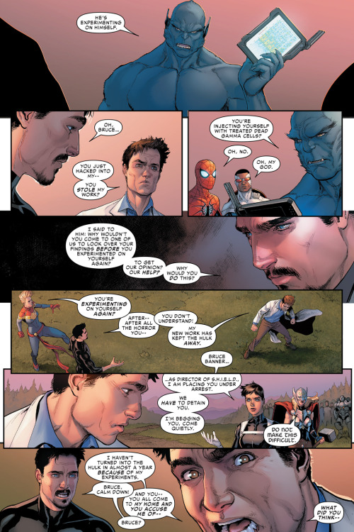 why-i-love-comics: Civil War II #3 (2016) written by Brian Michael Bendisart by David Marquez, Olive