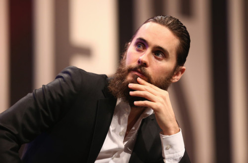 Jared Leto.Sexy beard.