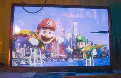 Mario Gets Back Up.