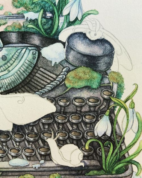 Happy Earth Day To celebrate, here’s a little WIP from the companion piece to “Note from