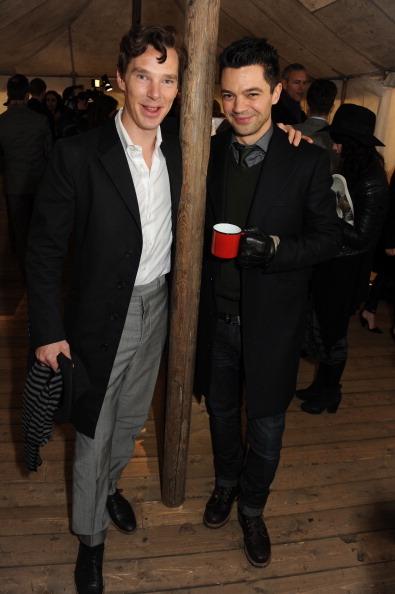 cumberbatchweb:deareje:Benedict Cumberbatch and Dominic Cooper attend the ‘BALLY Celebrates 60 Years
