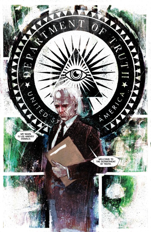 The Department of Truth #1 (2020) / Image Comics“ Cole Turner has studied conspiracy theories all hi