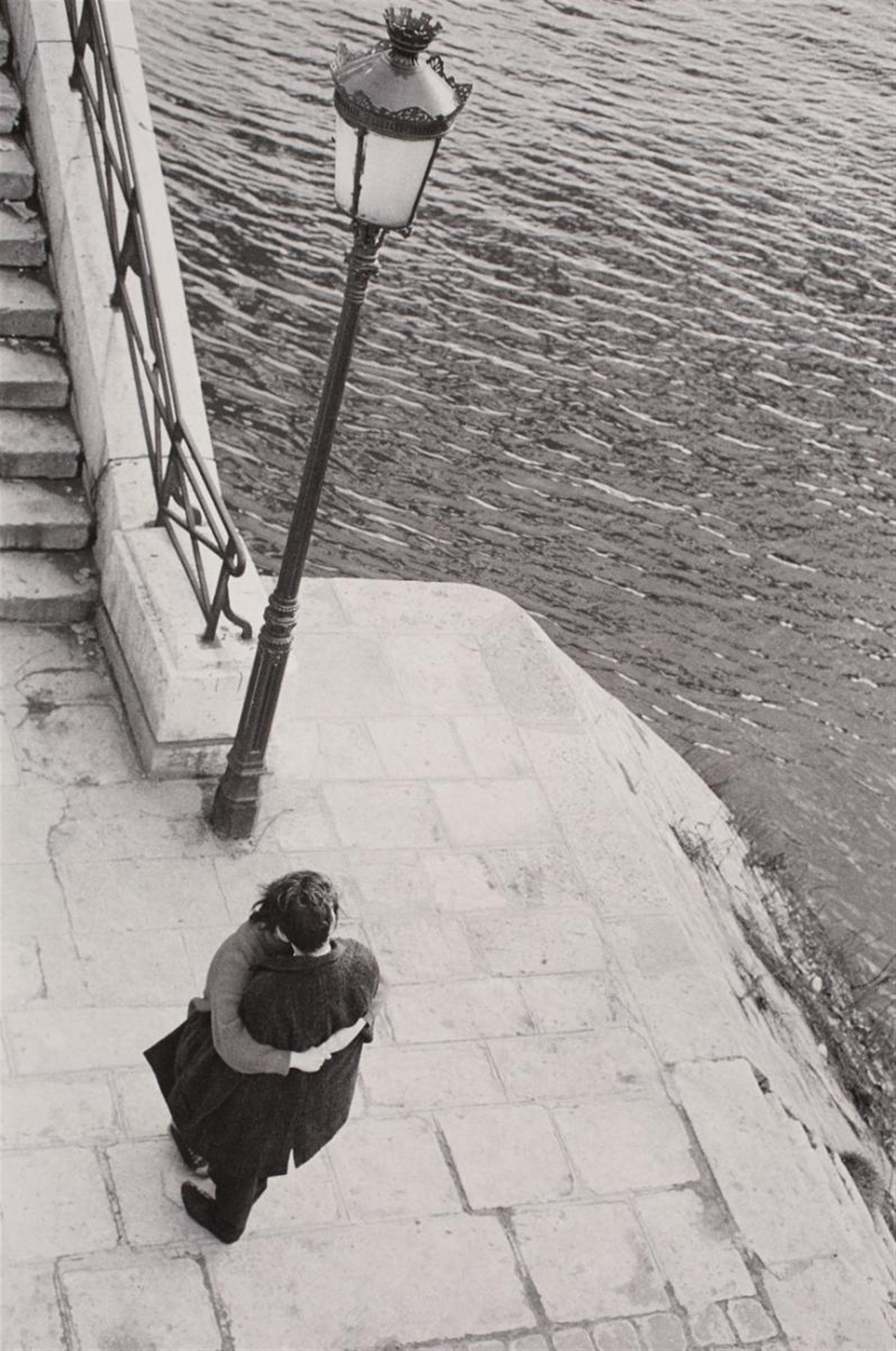 one-photo-day:Ile Saint-Louis, Paris, 1964, by Édouard Boubat.