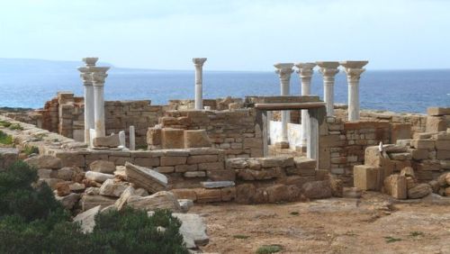 historyfilia:Byzantine Church in Athrun, Libya