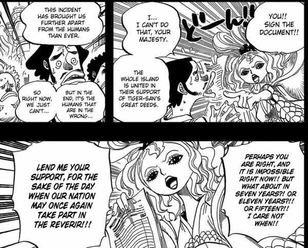 Might as well make the fish people fight — Kokoro (One Piece) VS. Otohime ( One