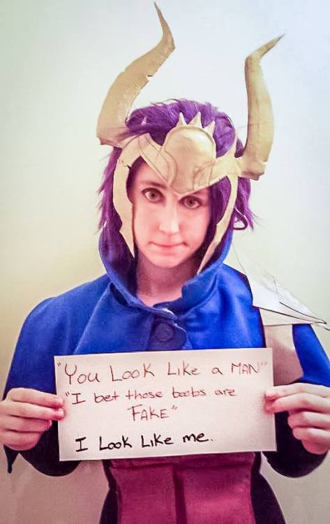 cosplaytutorial: Part of Gelo Photography​’s Anti-Hate messages series. Check the album to see