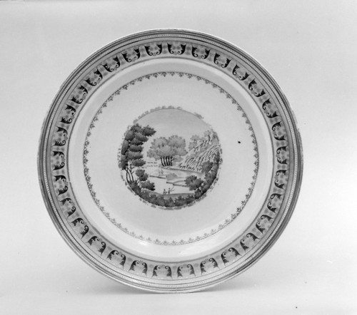 met-american-decor: Soup Plate, American Decorative ArtsMedium: PorcelainGift of Mrs. W. Murray Cran