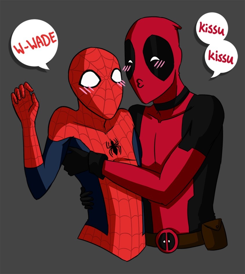 german-ninjas-exist:  Spideypool is the way to live