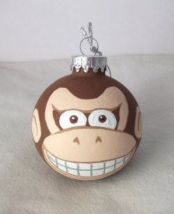 It8Bit:  Nintendo Ornament Sets Choose From Donkey Kong, Super Mario &Amp;Amp;